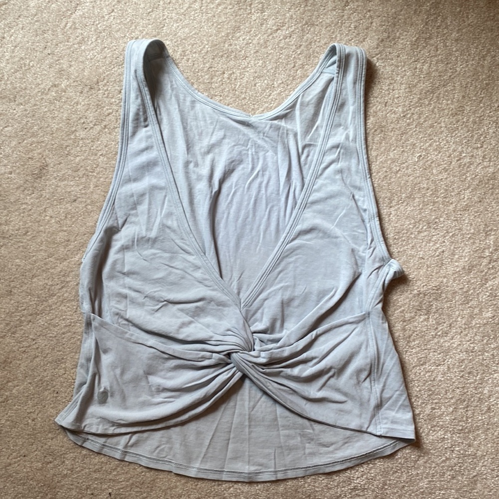 Lululemon 🍋 cotton open back tank